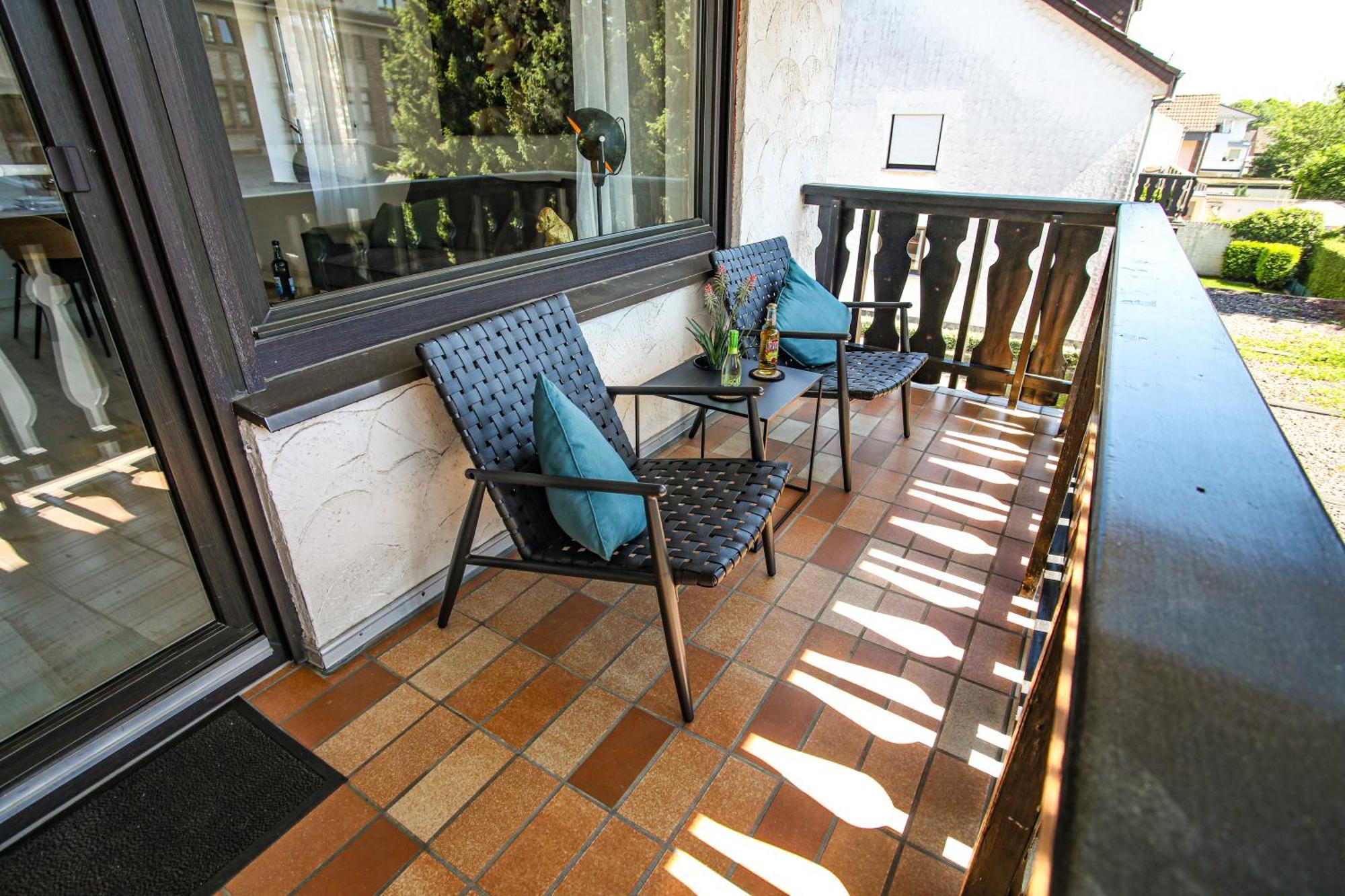 Zentral - Gemuetlich - Kueche - Balkon - Garage Apartment Bad Lippspringe Bagian luar foto
